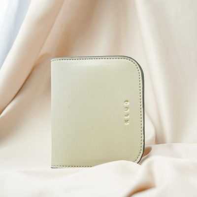 BIANCA Taupe - KLUG Dompet Card Wanita Lipat Recycled Vegan Leather