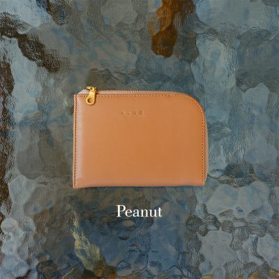 ELARA Peanut Wallet - KLUG Dompet Harian Panjang Resleting YKK Recycled Vegan Leather